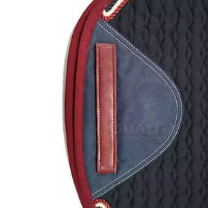 Almohadilla de sillín de caballo antideslizante duradera con cojín suave que absorbe la humedad para sillines occidentales e ingleses - Product Image 3