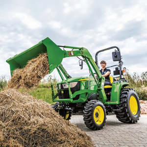 Vente chaude pour John pour Deere Mini tracteur Compact 4WD tracteur utilitaire chargeur boîte de vitesses de haute qualité Direct usine meilleur prix - Product Image 5