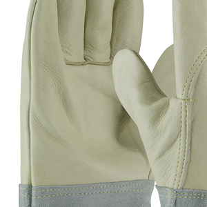 Latest arrival Leather welding gloves anti-heat anti-bacterial heat resistant soft <b>material</b> comfortable Welding Gloves - Product Image 5