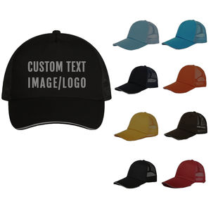 Gorras de Béisbol Unisex con Bordado 3D, Logotipo Personalizado, Gorra Ajustable con Cierre a Presión, Tela Vaquera de Lona, 100% Algodón, Casual, al por Mayor - Product Image 6