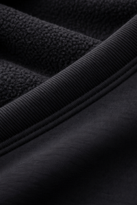 Sudadera con Capucha Negra Personalizada |   Sudadera con Capucha de Algodón y Poliéster de Alto Gramaje |   Sudadera con Capucha Unisex OEM ODM - Product Image 6