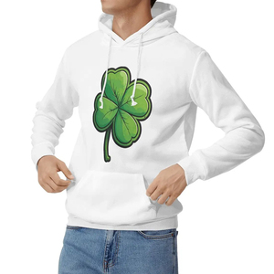 เสื้อฮู้ดโอเวอร์ไซส์ของผู้ชายผ้าฝ้าย100% ออกแบบโลโก้ได้ตามต้องการ - Product Image 2