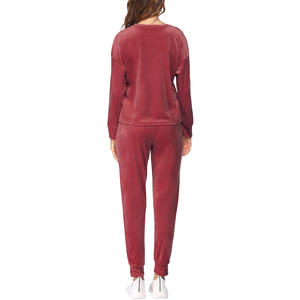 <b>Women's</b> Custom Organic Cotton Workout Gym Set Solid Winter Crop Top Hoodie <b>Jogger</b> Sweatpants for Spring Autumn Customizable - Product Image 5