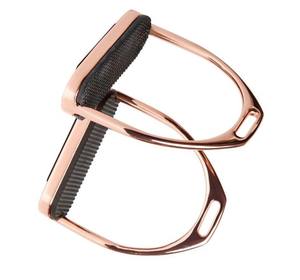 Recién llegado, estribos de equitación de agarre ancho de aluminio, ligeros, duraderos, seguridad, fábrica ecuestre, Exportación OEM - Product Image 1