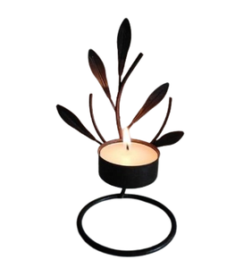 Portavelas de diseño moderno con revestimiento dorado para decoración del hogar, boda o uso de mesa, duradero y ecológico - Product Image 3