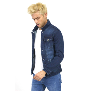 Veste en jean à manches longues pour homme de haute qualité, vêtement de rue décontracté d'hiver, veste en jean lavée, vente en gros du Pakistan - Product Image 3