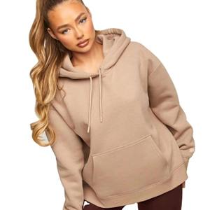 Conjunto Deportivo de Algodón Personalizado para Mujer, Sudadera con Capucha de Manga Larga y Pantalones Jogger, Ropa Casual para Estar en Casa, Ropa Deportiva para Gimnasio, Proveedor de Ropa Deportiva OEM - Product Image 5