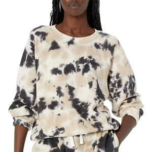 Sweat-shirt pour femme en polaire 100% polyester de haute qualité, taille personnalisée, streetwear d'hiver, impression sublimée sur le devant, marque OEM - Product Image 2