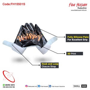 Gants de frappe de baseball de haute qualité en cuir synthétique sur la paume avec dos imprimé par sublimation Meilleurs gants de sport - Product Image 2