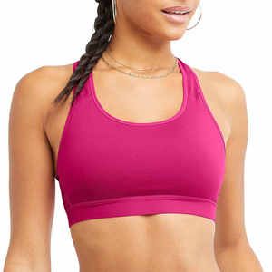 Sujetador deportivo sin costuras para mujer para gimnasio Fitness Running Yoga-Sujetador deportivo transpirable con logotipo personalizado - Product Image 1