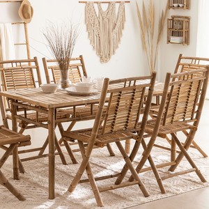 Meubles de salle à manger Offre Spéciale chaises en bambou naturel faites à la main chaise en bois de haute qualité bon marché - Product Image 3