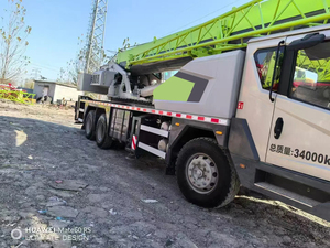 Stock limitado precio barato camión entero grúa de segunda mano 55 toneladas 4 ruedas mina de piedra grúa usada para la venta - Product Image 3