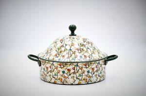 Réchaud à nourriture en métal de luxe avec motif floral, excellente qualité, design de table, autocollant Meena, pour le Moyen-Orient - Product Image 5