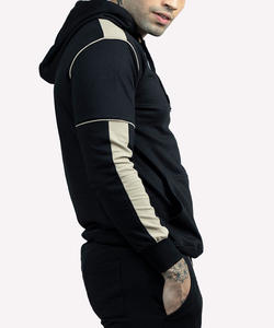 เสื้อสเวตเชิ้ตผู้ชายผ้าฟลีซคอตตอน 100% คุณภาพสูง งานปัก ดีไซน์ฤดูใบไม้ร่วง น้ำหนัก 400 กรัม ไซส์ใหญ่พิเศษ ทรงโอเวอร์ไซส์ ผ้าหนา - Product Image 3