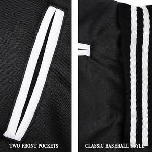 100% veste d'université en polyester durable décoration de bras en cuir fendu personnalisé avec veste de doublure confortable pour hommes - Product Image 5