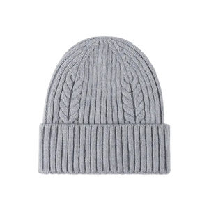 Gorro de Invierno Cómodo para Hombre, Diseño a Rayas de Colores, Logotipo Personalizado, Gorro de Algodón 100%, Unisex, Modelo BS 2026 - Product Image 4