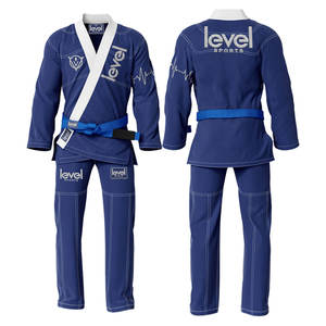 Logotipo personalizado Ropa de artes marciales Adultos Pakistán Impresión Todos los tamaños Karate Gi Kimono Venta al por mayor Jiu Jitsu Judo BJJ Traje Conjuntos 100% - Product Image 5