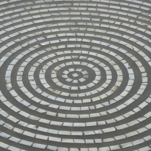 Mesa de centro artesanal de nácar con patas de metal, venta al por mayor de muebles para el hogar y decoración de Vietnam - Product Image 5