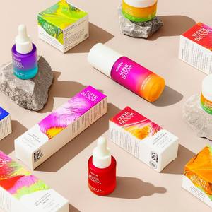 เซรั่มน้ำมันหอมระเหยและบรรจุภัณฑ์ที่สง่างามกล่องกระดาษไมลาร์พิมพ์ลายแบบพรีเมียมที่มีดีไซน์เป็นเอกลักษณ์สำหรับเครื่องสำอาง - Product Image 2