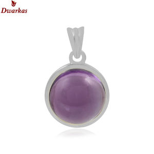 Collier pendentif en argent sterling 925 avec pierre précieuse naturelle en calcédoine aqua, vente la plus chaude, bijoux en gros à bas prix - Product Image 4