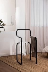 Porte-serviettes en fer pour salle de bain, essentiel pour un rangement organisé, hygiène quotidienne, prix de gros, design personnalisé - Product Image 5