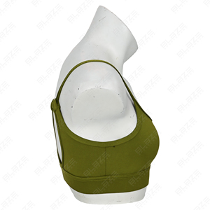 Sujetador Deportivo Sexy de Cuello Alto para Mujer, Ropa de Gimnasio y Yoga, Logotipo Personalizado, Cintura Media Elástica, Nailon y Elastano - Product Image 3