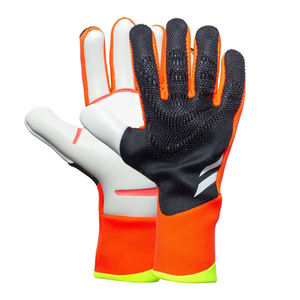 100% gants de gardien de but de logo et de conception imprimés par sublimation sur mesure en cuir d'origine avec service OEM personnalisé - Product Image 1