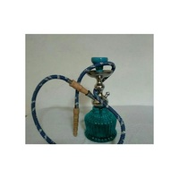 Verre à tuyau unique Mini narguilé Huka pour hôtels et Restaurants avec tasses de Sublimation à haute finition, taille petite et moyenne personnalisée