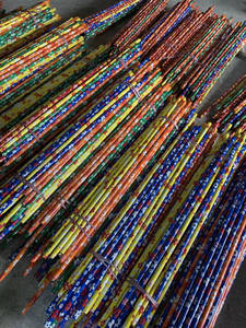 Varilla de fregona natural con el precio más barato de fábrica de Vietnam, productos de limpieza de India, mango de escoba de madera recubierto de PVC con flores - Product Image 5