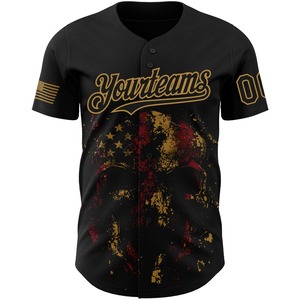 Maillot de baseball personnalisé de haute qualité en Spandex/Polyester, respirant, séchage rapide, impression personnalisée, bretelles en T, manches longues, unisexe adulte - Product Image 2