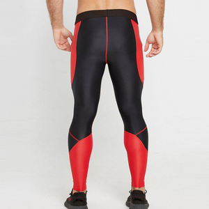 Collants de course à pied respirants à taille élastique personnalisés pour hommes Leggings d'entraînement de gym Exercices de compression Prix raisonnable - Product Image 3