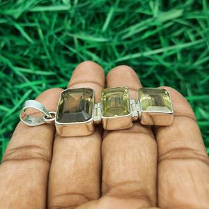 Wholesale Lemon Topaz Pendant 925 Sterling Silver Gemstone <b>Jewelry</b> <b>Handmade</b> <b>Jewelry</b> for Women High-Quality 925 Sterling Silver - Product Image 2