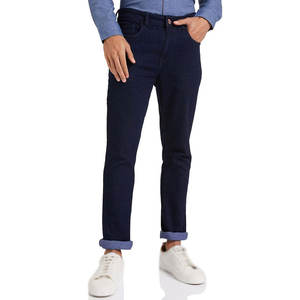 กางเกงยีนส์ผู้ชาย ดีไซน์ใหม่ ผู้ผลิต OEM จัดส่งเร็ว MOQ ต่ำ ราคาส่ง กางเกงผู้ชายแบบฟอก - Product Image 1