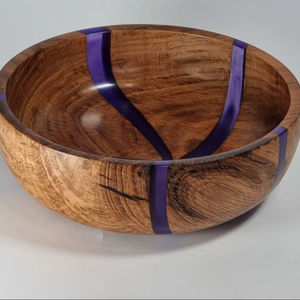 Plateaux et bols en résine époxy conçus pour une décoration festive de la maison et des repas élégants, et pour des cadeaux haut de gamme - Product Image 1