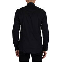 Chemises habillées décontractées intelligentes pour hommes de haute qualité à col montant et manches longues pour l'automne - Couleur unie respirante Fabricant OEM personnalisé