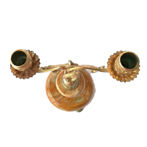 Meilleure vente à la main en métal couleur or coulé bougeoir écologique nouveauté ameublement décoratif pour la maison inde pour - Product Image 4