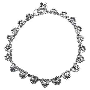 925 Gold Plated <b>Silver</b> <b>Anklet</b> <b>for</b> <b>Women</b> Crystal Diamond & Rhinestone Encrusted Butterfly Pattern Elegant Jewelry Gift - Product Image 1