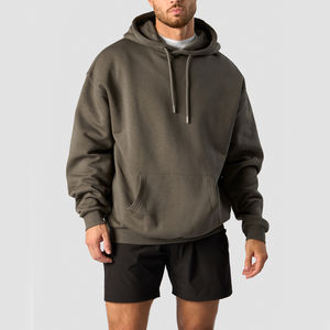 Sudaderas con Capucha de Invierno para Hombre, Última Moda, para Gimnasio y Fitness, de Alta Calidad, Poliéster/Algodón, Corte Regular, con Cierre, Impresión Digital, Tinte Liso - Product Image 1