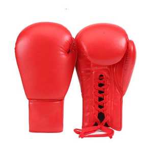 Guantes de Boxeo Profesionales Transpirables de Cuero de Alta Calidad con Soporte para Muñeca de Poliéster, Color Personalizado, 8oz 10oz 12oz 14oz 16oz para Exteriores - Product Image 3