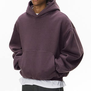 Sudadera con Capucha de Felpa Gruesa de 500 Gsm, Estilo Urbano, Lavada, Desgastada, Decolorada al Sol, Fabricantes de Ropa Personalizada - Product Image 4