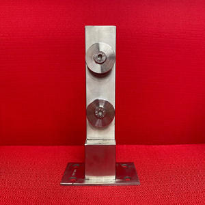 Competitive Price 316 Stainless Steel L Shaped <b>Bracket</b> for Shopping Center Toilet Partitions Durable Stylish Fit - Product Image 4