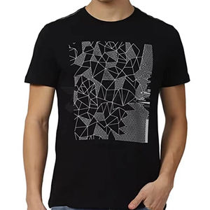 El último diseño, camisetas de secado rápido con diamantes de imitación para hombres, camiseta estampada para hombres, camisa de diamantes de imitación cómoda de alta calidad - Product Image 4