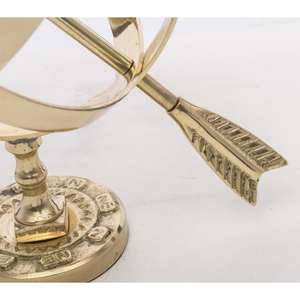 Globo Terráqueo Decorativo de Lujo, Adornos de Mesa, Artesanías Metálicas, Globo Terráqueo Dorado Decorativo, Centro de Mesa, Regalos Originales - Product Image 4