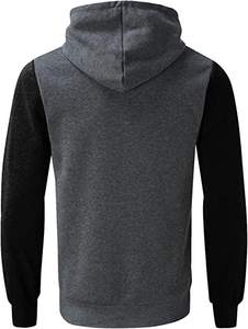 Survêtement de sport pour hommes Ensemble deux pièces à motif solide pour le fitness et le jogging en plein air - Product Image 5