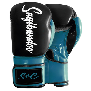 Guantes de boxeo de cuero para Muay Thai MMA Sanda Kickboxing-Protección de manos Diseño transpirable para combate y entrenamiento - Product Image 3