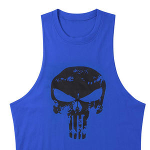 Camiseta sin mangas ajustada personalizada para hombre, ropa deportiva informal transpirable de secado rápido para gimnasio, culturismo, camiseta sin mangas de secado rápido - Product Image 6