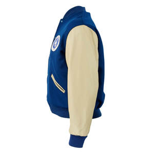 Vente en gros Veste Letterman Unisexe Y2K Brodé Chenille Patches Laine Letterman Bomber Jacket Baseball College School Vestes - Product Image 3