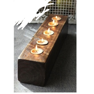 Hot Sell Wood <b>Tealight</b> <b>Holder</b> Tableware Decorative and Home and Wedding Decorative <b>Tealight</b> <b>Holder</b> with for Sale Product - Product Image 3