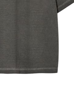 Camiseta Unisex Extra Grande de Algodón Gris Carbón Lavado, Estilo Vintage con Lavado Ácido, Hombros Caídos, Ropa de Calle Informal, Camiseta Unisex - Product Image 5