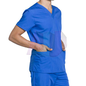 Uniforme Médico de Algodón Cómodo para Mujer, Material Elástico, Diseño Ligero y Ecológico, Estilo Profesional para Uso Hospitalario - Product Image 5